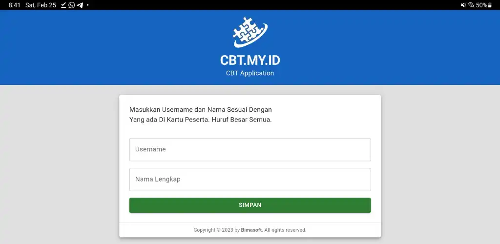 Play Bimasoft CBT Semi Offline as an online game Bimasoft CBT Semi Offline with UptoPlay