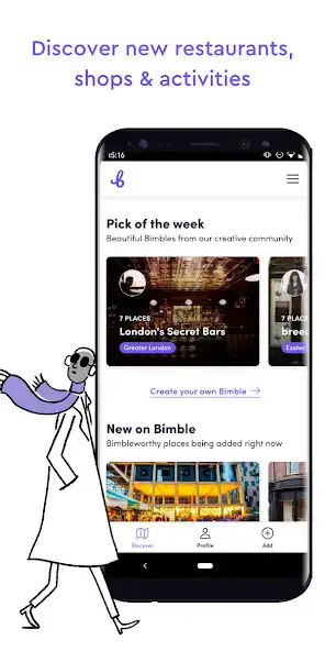 Play Bimble: Save Your Places. Plan, Discover  Share! as an online game Bimble: Save Your Places. Plan, Discover  Share! with UptoPlay