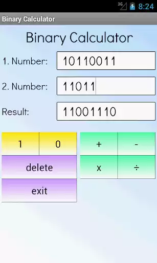 Play Binary Calculator