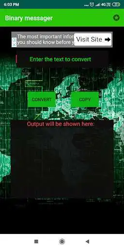 Play Binary Encoder as an online game online Binary Encoder with UptoPlay com.ImagineCreators.binarymessager Play Binary Encoder as an online game Binary Encoder with UptoPlay