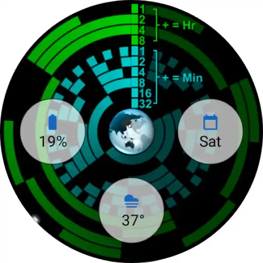 Play Binary (GK_03) Watchface APK Play Binary (GK_03) Watchface APK