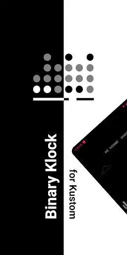 Play Binary Klock for Kustom  and enjoy Binary Klock for Kustom with UptoPlay