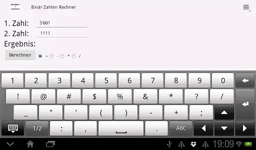 Play Binary Numbers Calculator as an online game Binary Numbers Calculator with UptoPlay