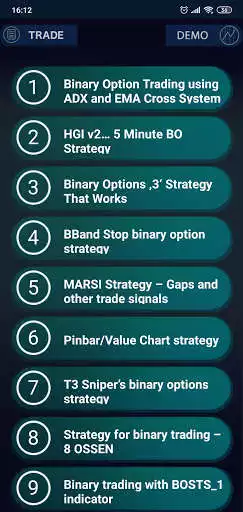 Play Binary Options Academy