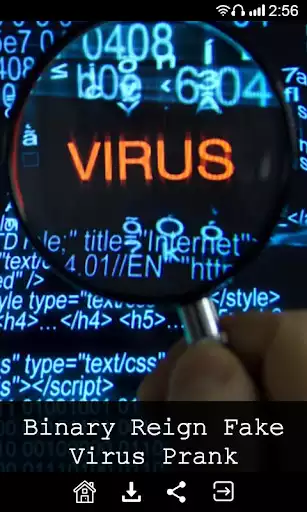 Play Binary R F Virus Prank  and enjoy Binary R F Virus Prank with UptoPlay