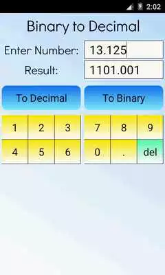 Play Binary to Decimal Converter