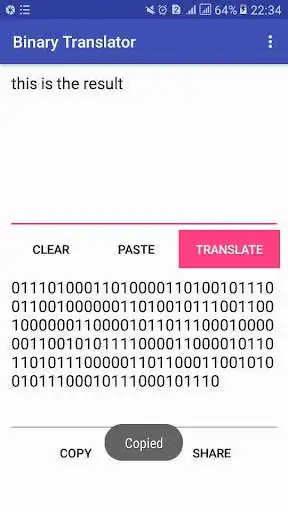 Play Binary Translator:Converter Text to Binary as an online game Binary Translator:Converter Text to Binary with UptoPlay