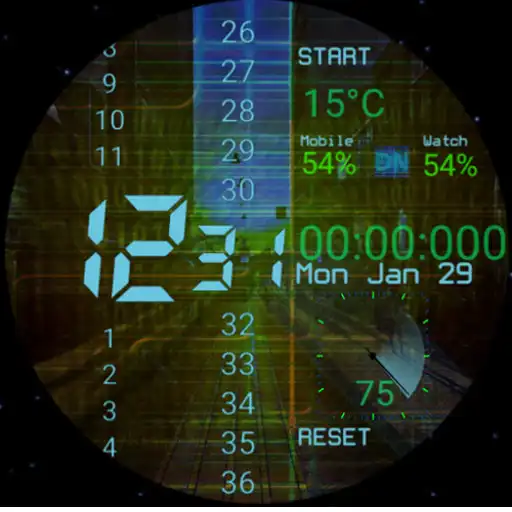 Play Binary Vision Watch Face APK Play Binary Vision Watch Face APK