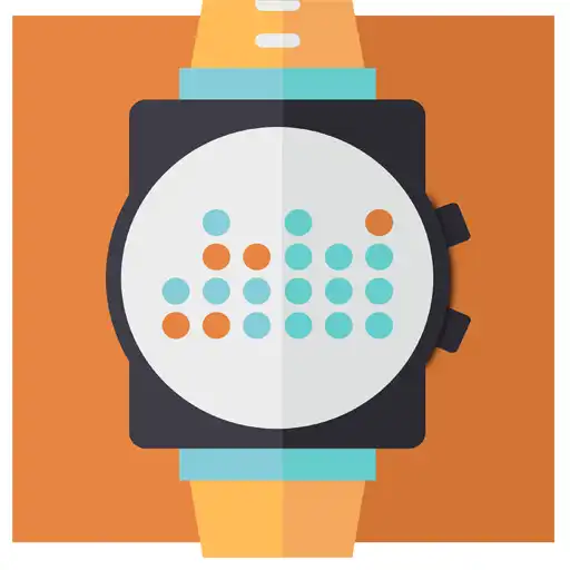 Free play online Binary Watch Face For Geeks! APK
