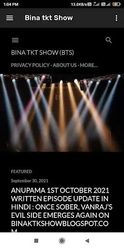 Play Bina tkt Show  and enjoy Bina tkt Show with UptoPlay