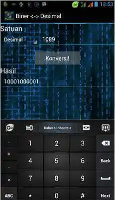 Play Biner <-> Desimal Konversi