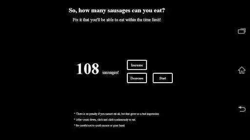 Play Binge on Fish Sausage
