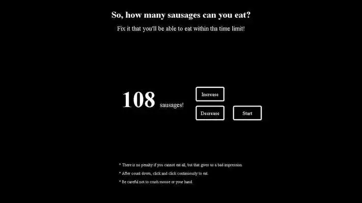 Play Binge on Fish Sausage