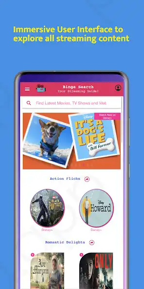 Play BingeSearch - Streaming Guide!  and enjoy BingeSearch - Streaming Guide! with UptoPlay