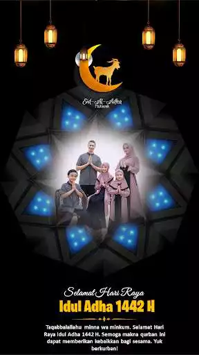 Play Bingkai Foto Idul Adha Mewah as an online game Bingkai Foto Idul Adha Mewah with UptoPlay