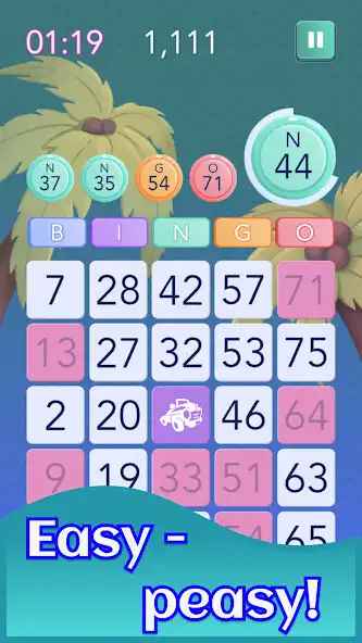 Play Bingo Blaze - Single Player as an online game Bingo Blaze - Single Player with UptoPlay