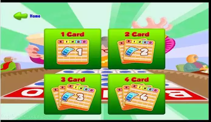 Play BINGO Grandma win