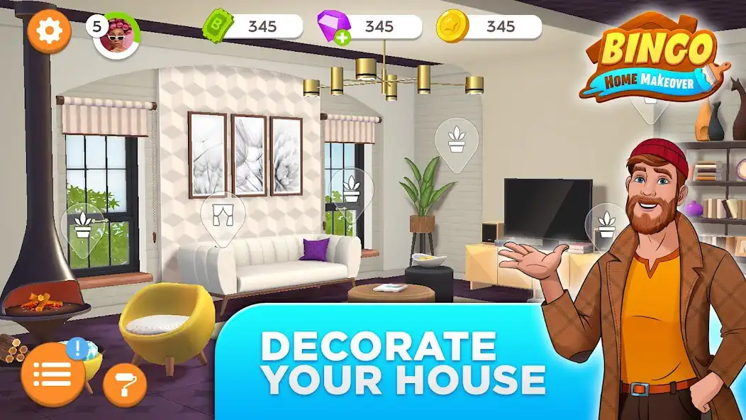 Play Bingo Home Makeover  and enjoy Bingo Home Makeover with UptoPlay