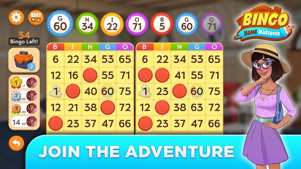 Play Bingo Home Makeover as an online game Bingo Home Makeover with UptoPlay