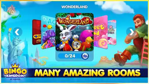 Play Bingo Kingdom: Bingo Online as an online game Bingo Kingdom: Bingo Online with UptoPlay
