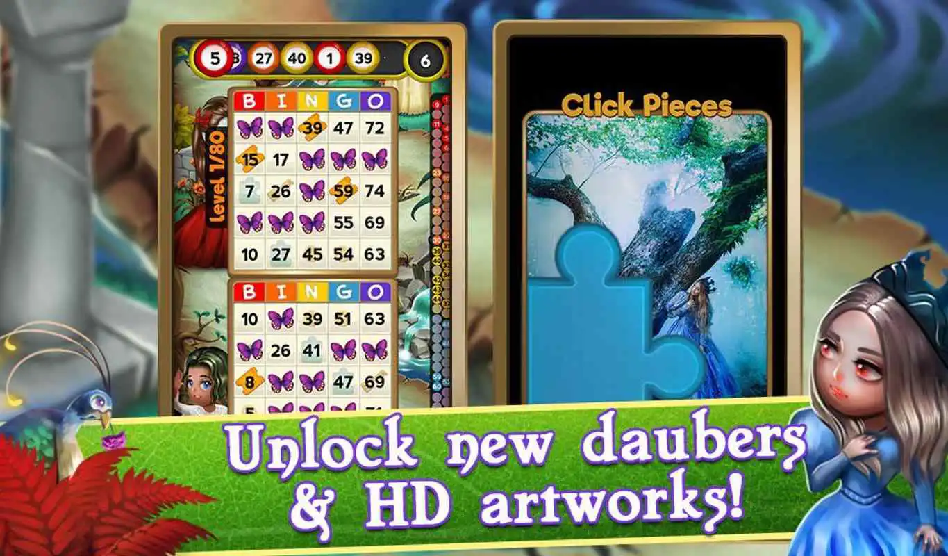 Play Bingo Magic Kingdom: Fairy Tale Story