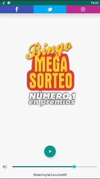 Play Bingo Megasorteo as an online game Bingo Megasorteo with UptoPlay