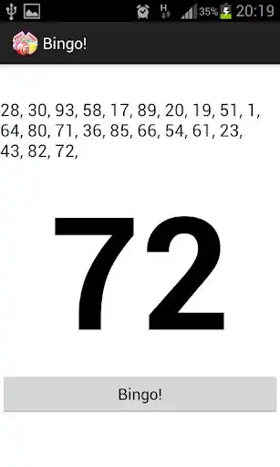Play Bingo Numbers  and enjoy Bingo Numbers with UptoPlay