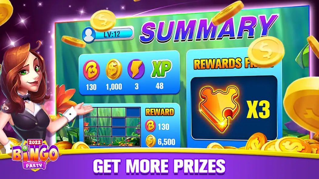 Play Bingo Party Lucky ball holiday  and enjoy Bingo Party Lucky ball holiday with UptoPlay