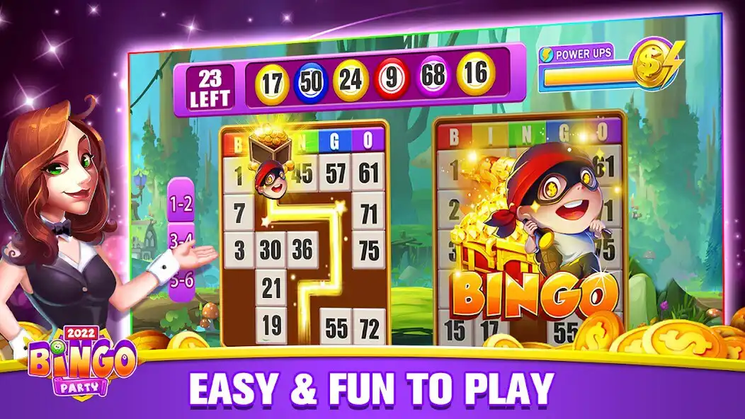 Play Bingo Party Lucky ball holiday as an online game Bingo Party Lucky ball holiday with UptoPlay
