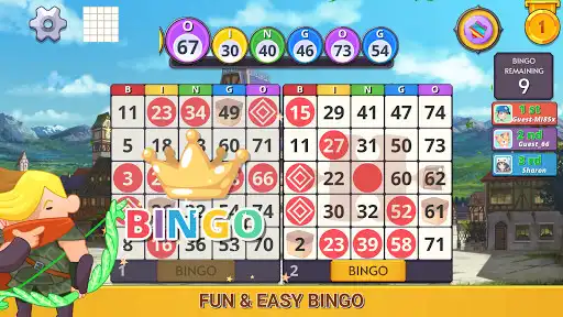 Play Bingo Quest - Multiplayer Bingo Game  and enjoy Bingo Quest - Multiplayer Bingo Game with UptoPlay