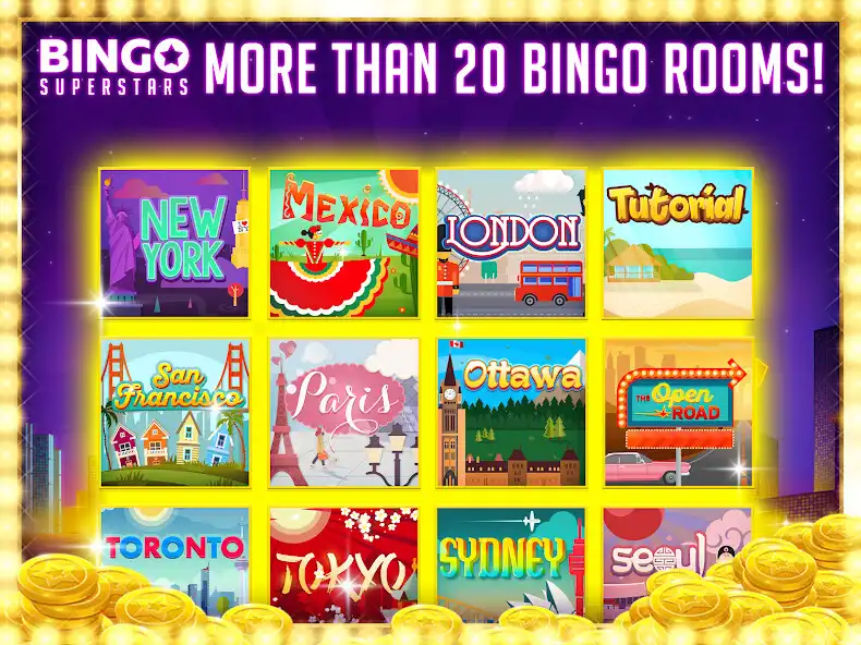 Play Bingo Superstars: Casino Bingo as an online game Bingo Superstars: Casino Bingo with UptoPlay