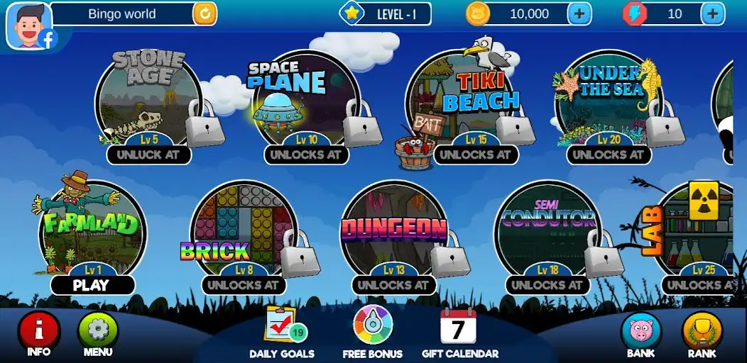 Play Bingo World as an online game Bingo World with UptoPlay