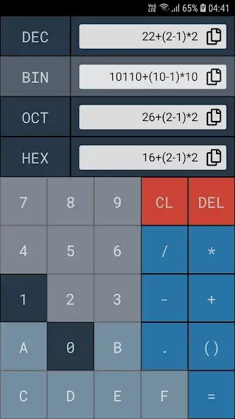 Play Bin Hex Oct Converter Calculator  and enjoy Bin Hex Oct Converter Calculator with UptoPlay