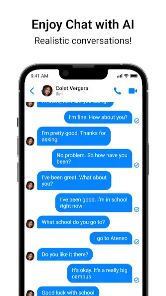 Play Bini AI Chat, Call  Live as an online game Bini AI Chat, Call  Live with UptoPlay