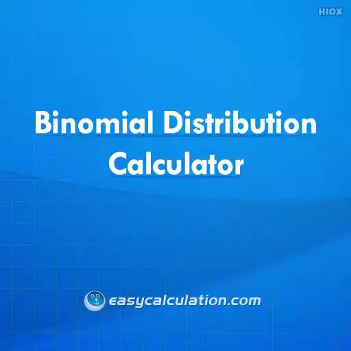 Play APK Binomial Distribution Calci  and enjoy Binomial Distribution Calci with UptoPlay com.hiox.binomialdistribution