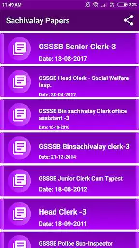 Play Bin Sachivalay Clerk Papers 2019  and enjoy Bin Sachivalay Clerk Papers 2019 with UptoPlay