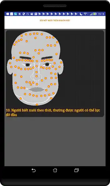 Play Bói nốt ruồi trên khuôn mặt  and enjoy Bói nốt ruồi trên khuôn mặt with UptoPlay