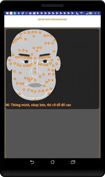 Play Bói nốt ruồi trên khuôn mặt as an online game Bói nốt ruồi trên khuôn mặt with UptoPlay