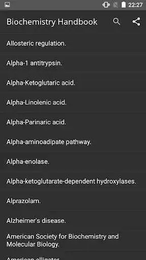 Play Biochemistry Handbook Dictionary  and enjoy Biochemistry Handbook Dictionary with UptoPlay