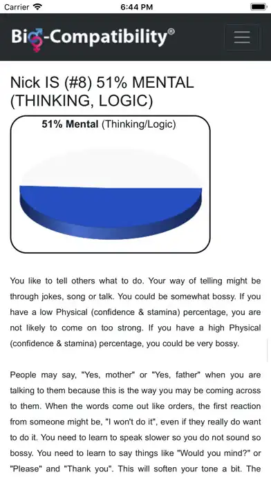 Play Bio-Compatibility Analysis® as an online game Bio-Compatibility Analysis® with UptoPlay