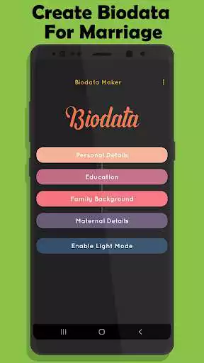 Play Bio data Maker  and enjoy Bio data Maker with UptoPlay