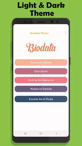 Play Bio data Maker as an online game Bio data Maker with UptoPlay