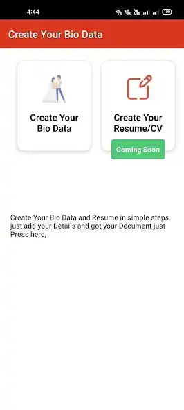 Play Bio Data Resume CV Maker  and enjoy Bio Data Resume CV Maker with UptoPlay
