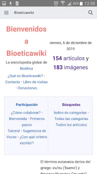 Play Bioeticawiki as an online game Bioeticawiki with UptoPlay