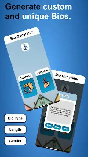 Play Bio Generator (Best Social Media Bio Ideas!) and enjoy Bio Generator (Best Social Media Bio Ideas!) with UptoPlay Play Bio Generator (Best Social Media Bio Ideas!) and enjoy Bio Generator (Best Social Media Bio Ideas!) with UptoPlay