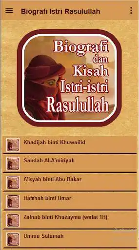Play Biografi Istri Rasulullah as an online game Biografi Istri Rasulullah with UptoPlay