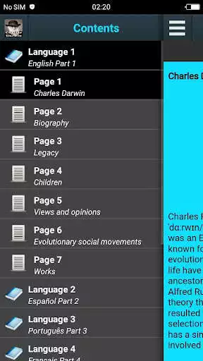 Play Biography of Charles Darwin
