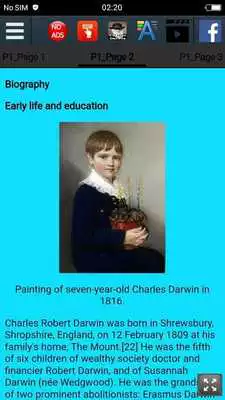 Play Biography of Charles Darwin
