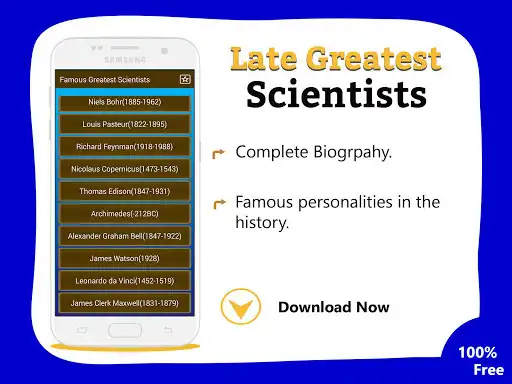 Play Biography of famous Scientists as an online game Biography of famous Scientists with UptoPlay