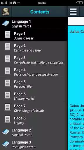 Play Biography of Julius Caesar Play Biography of Julius Caesar